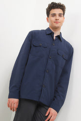 Cardinal Kemeja Lengan Panjang Overshirt Alter Pria EL002J02H
